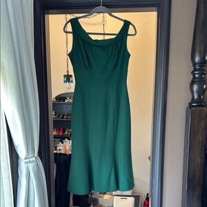 Stop Staring Green Sleeveless Scoop Neck Midi Dress
